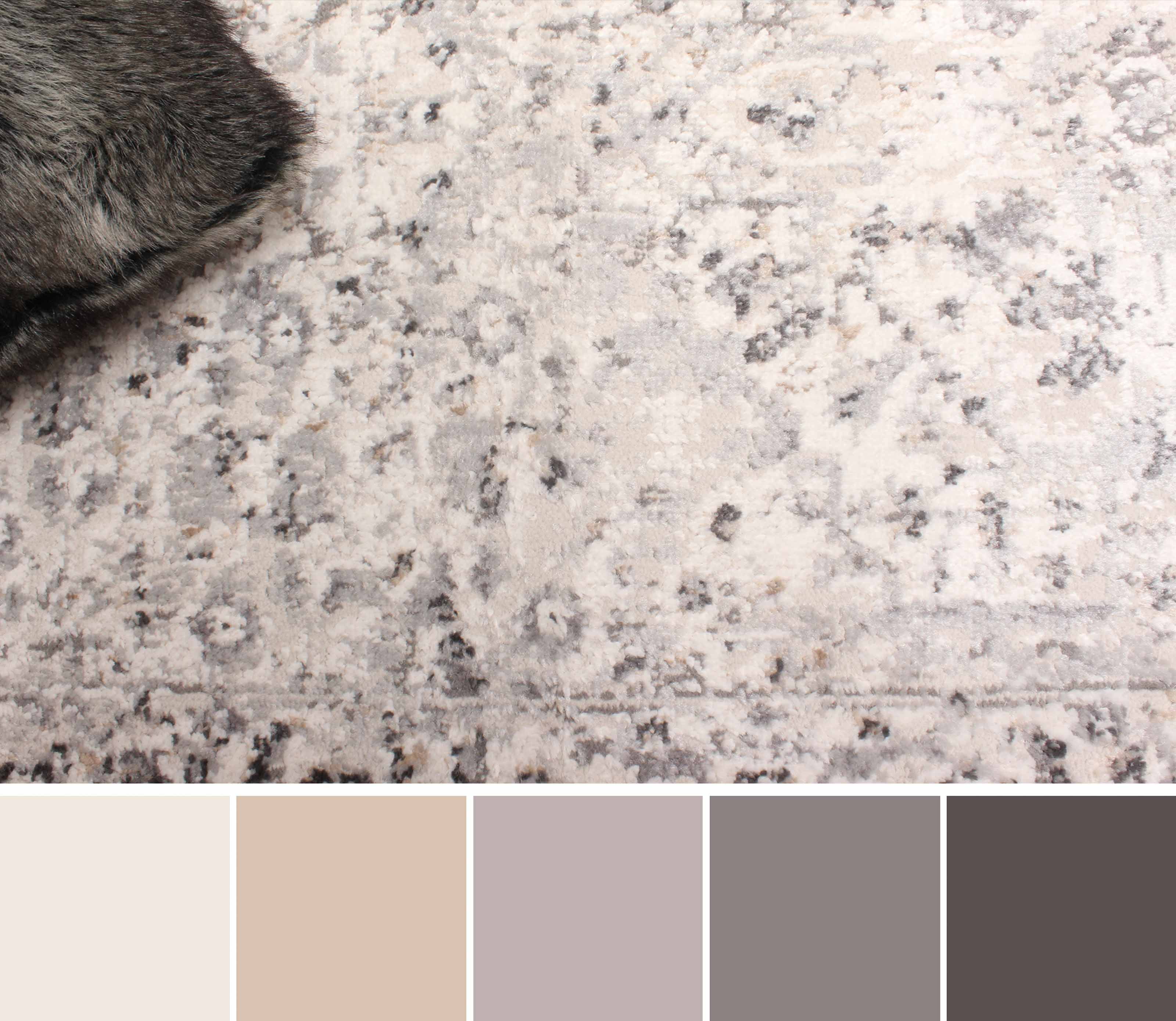 ECARPET Tapis Traditionnel Mira pour Salon, Chambre, Salle A Manger, Entrée, Couloir et Plus Encore.