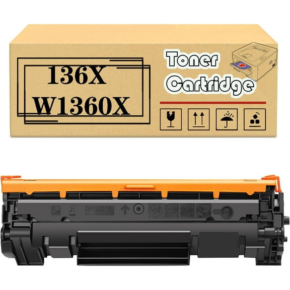 136X W1360X Toner Cartridges Compatible for HP M211dw MFP M236sdw Printers, High Yield 2,600 Pages