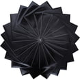 thumbnail image 1 of 20 Sheets Black Premium Self Adhesive Sign Vinyl Film Set - 12" x 12" Sheets by Threadart | For Glass, Plastic, Metal | Use with Cricut Silhouette Cameo | 20 Different Colors | Compares to Oracal 651, 1 of 9