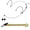 Black, variant on EpheyFIF High Quality Beige Black Durable Earhook Headset Mic Omnidirectional Condenser Headworn Microphone for Shure Wireless Beige