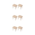thumbnail image 3 of Toystoory Taburete de bar rectangular elástico, elegante y versátil, de 2 piezas, cubre el espacio con facilidad y fácil de limpiar, color Type1 NO1, 3 of 6