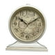 thumbnail image 4 of Reloj de mesa de diseño retro con números arábigos, elegante y silencioso. Blanco, 4 of 9