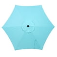 thumbnail image 4 of Mainstays 7.5' Aqua Push-up and Tilt Patio Umbrella, 4 of 7