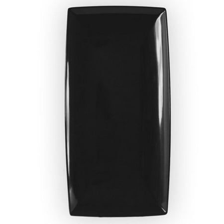 

Black 13 X 6 1/2 Tray 1 Deep Melamine Pack of 6 2 packs