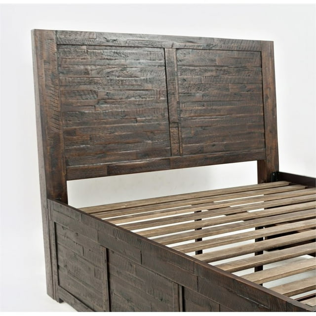 Jofran Jackson Lodge Youth Full Panel Headboard in Deep Chocolate