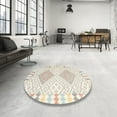 thumbnail image 3 of Ahgly Company Indoor Rectangle Contemporary Tan Brown Southwestern Area Rugs, 2' x 3', 3 of 6