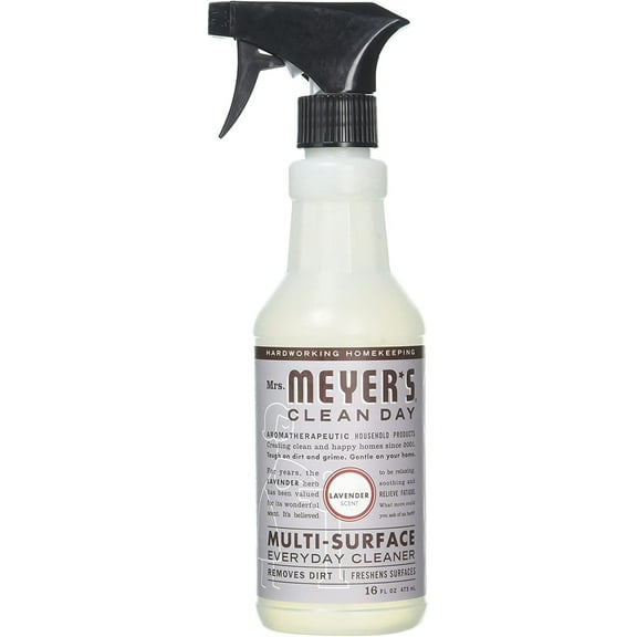 Mrs. Meyers Clean Day Multi-Surface Everyday Cleaner, Lavender Scent 16 oz  Pack of 6