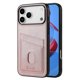 thumbnail image 1 of AZNS K1 Series For iPhone 17 Pro Max Case Calf Texture Anti-Drop PU + TPU Phone Cover - Coffee, 1 of 5
