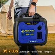 NEXPOW 2250W Portable Inverter Generator, Gasoline Power Quiet Lightweight for Backup Home & Camping, Eco-Mode Feature, Parallel Capability, EPA Compliant