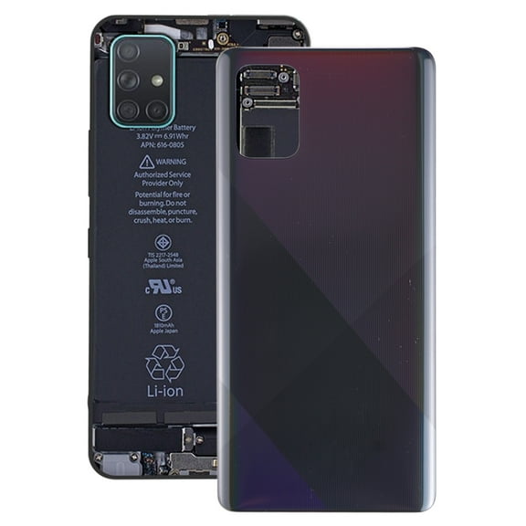 Cellphone Repair Parts For Galaxy A71 Original Battery Back Cover