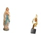 thumbnail image 5 of Estatua de resina de María. Figura de colección religiosa. Arte abstracto. Escultura moderna. Artesanía única. Líneas suaves. Ideal para el, 5 of 8