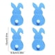 thumbnail image 3 of Uuiauoio 4 PCS Easter Bunny Cutlery Bags Flatware Holder Bunny Shape Silverware Felt Utensil Cutlery Pouch Bags for Knife Forks Spring Easter Table Decoration for Home Party Birthday Supplies, 3 of 6