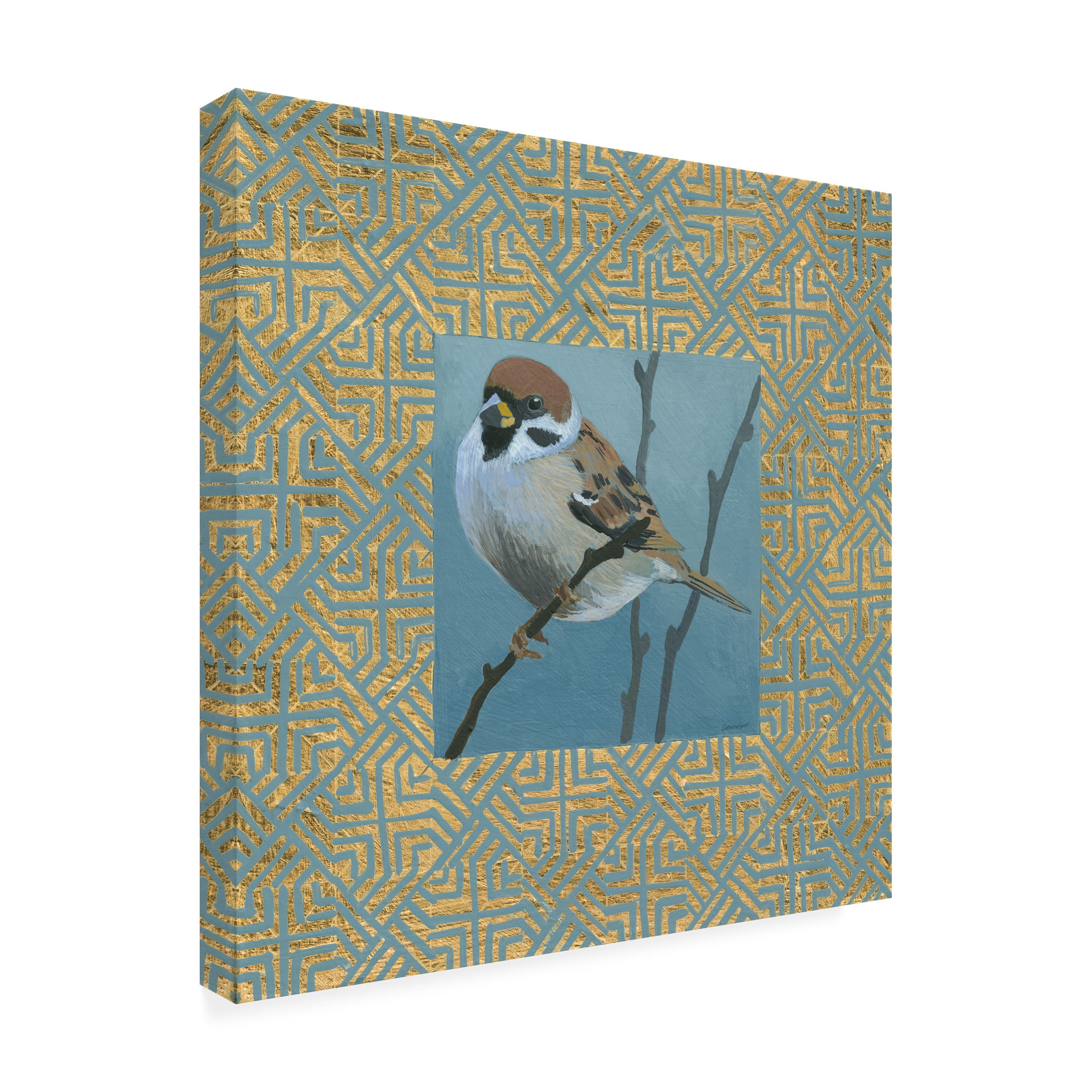 Kathrine Lovell 'The Sparrow' Canvas Art