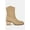 Beige, variant on Emberly Suede Square Toe Ankle Boots