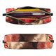 thumbnail image 2 of Disketp Vintage Red Flower Chihuahua Estuche de Lápices de Cuero con Cierre, Estuche Compacto para Papelería, Bolígrafos y Accesorios Pequeños, 2 of 7