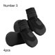 thumbnail image 4 of Greeniant 4X Zapatos para perros Equipo de protección Suministros para mascotas Antideslizante Multipropósito Suavidad Flexible Sin rasguños Type2 NO2, 4 of 6