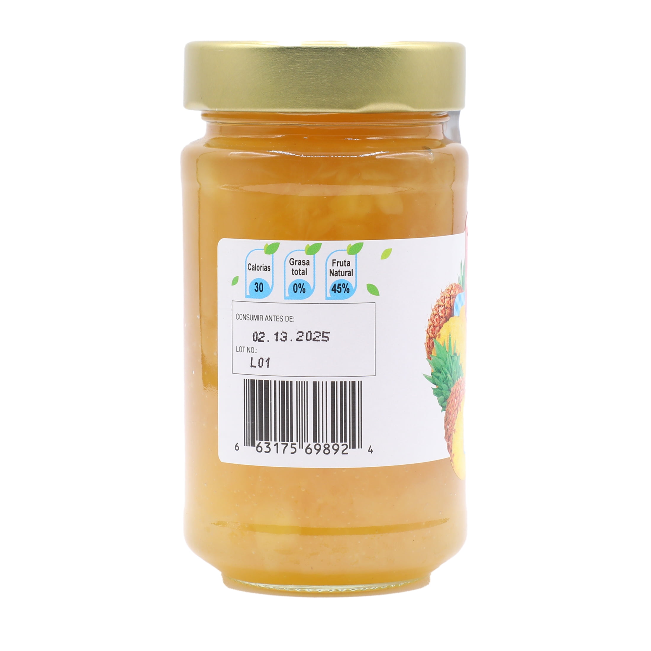 Borden Pineapple Preserves, No Sugar Added 9.1 oz