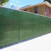 Home Aesthetics 6' x 50' Privacy Fence Screen Mesh Fabric Windscreen Privacy