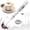 White, variant on Milk Frother, Rechargeable Handheld Milk Frother Wand with 3 Heads, 3-Speed Coffee Frother Foam Maker, Electric Whisk Drink Mixer for Latte, Cappuccino, Matcha, Hot Chocolate, Father’s Day Gifts