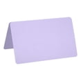 thumbnail image 1 of Unique Bargains Blank Greeting Cards,50pack Favor Decor Foldable Card ,Light Purple Card Paper, 1 of 5