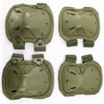 thumbnail image 2 of Adjustable Knee Guard EVA, Anti-Slip for Hunting, Hiking, Riding, Shooting Games - OD Green, 2 of 8
