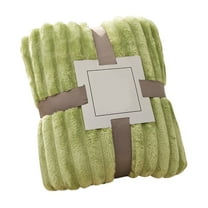 JoyMoreHome Throw Blanket Size – 27.55×39.37 Inch, Wide Stripe, Soft, Plush, Fluffy, Fuzzy, Warm, Cozy, Throw for Couch, Bed, Sofa, Flannel Blanket