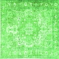 thumbnail image 1 of Ahgly Company Indoor Square Persian Green Traditional Area Rugs, 3' Square, 1 of 1