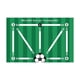 thumbnail image 1 of Tapete de entrenamiento para pasos de fútbol, ​​tapete de fútbol antideslizante, tapete multiusos para puerta de fútbol, ​​tapete de entrenamiento par Estilo E, 1 of 9