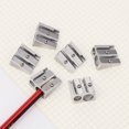 thumbnail image 3 of Versatile Pencil Sharpener Handheld Manual Pencil Sharpener with Dual Hole Sturdy Construction Compact Size Portable Metal Pen Sharpener, 3 of 8