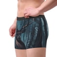 thumbnail image 4 of Daiia Mystical Forest Elk Men's Underwear Boxer Briefs, Cotton Stretch Moisture-Wicking Underwear-Small, 4 of 9