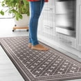 thumbnail image 3 of World Rug Gallery  Border Anti-Fatigue Standing Mat 18"x47" 6' Runner Runner, Rectangle, 3 of 9