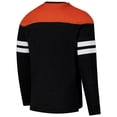 thumbnail image 3 of Men's G-III Sports by Carl Banks Black/Orange Cincinnati Bengals Adaptive Hail Mary Long Sleeve T-Shirt, 3 of 3