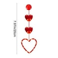 thumbnail image 3 of AuroraX Valentines Day Window Decorations Red Led Heart Light Suction Cup Romantic Love Decorative Decorations for Home Party Anniversary Valentine'S Day Gifts for Him Her Couples, 3 of 6