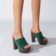 thumbnail image 4 of Nuevas sandalias de mujer cómodas de suela gruesa de tacón alto de boca de pescado Wmkox8yii  hfjk3631, 4 of 6