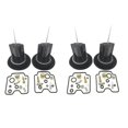 thumbnail image 1 of 4 Set Compatible With Bandit 1200 Gsf1200 Gsf1200s Plunger Diaphragm Repair Kit, 1 of 5