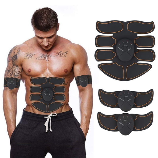 EMS-entrenador de Estimulador muscular inalámbrico, eléctrico, inteligente, entrenamiento Abdominal, pegatinas para pérdida de peso, cinturón adelgazante corporal