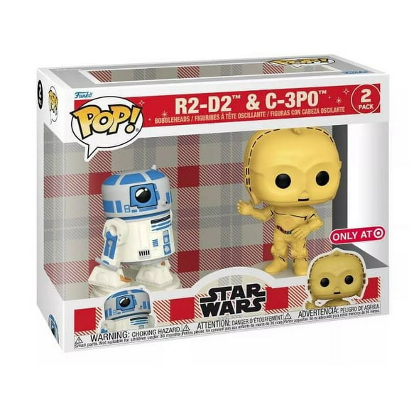 Funko POP! Star Wars: Disney 100 Retro Reimagined R2-D2 & C-3PO Figures - 2pk