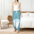 thumbnail image 6 of Lsque Bathtub with Soap Bubbles Print Women's Pajama Pants, Lounge Pant - Comfortable Home Wear,Elastic Waistband, Stylish Design-XX-Large, 6 of 9