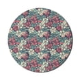 thumbnail image 1 of Abstract Mouse Pad for Computers, Romantic Garden Pattern with Flowers Vintage and Hippie Summer Bouquet, Round Non-Slip Thick Rubber Modern Gaming Mousepad, 8" Round, Multicolor, by Ambesonne, 1 of 2