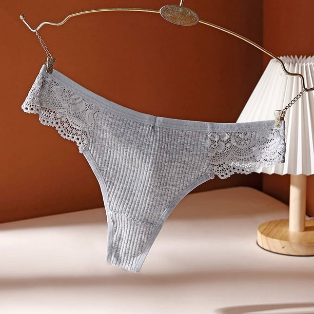 Lencería de algodón para mujer, tanga deportiva sexy, sin costuras, transpirable, lencería de talla grande, puro deseo para mujer