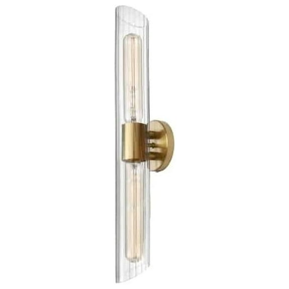 Dainolite - Samantha - 2 Light Bath Vanity-Aged Brass Finish