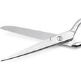 thumbnail image 3 of 8" Professional Heavy Duty Tailor Fabric Scissors, Dressmaker Sewing Classic Stainless Steel Ultra Sharp Forged Shears, Bent, 3 of 12