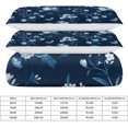 thumbnail image 2 of HAHDAXIA Flower Butterfly Pattern Bedding Solid Comforter Set for All Seasons,3 Pieces(1 Comforter+2 Pillowcases),Soft Microfiber Bedding Set King(90"x90"), 2 of 7