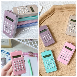 UPGRATOR 2Pcs Mini Calculator with Games Made of ABS for Giving