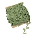 thumbnail image 1 of Unique Bargains 11 Yards Green Leaf Ribbon, Leaves Trim Rope Artificial Leaf String for Christmas, Style 3, 1 of 7