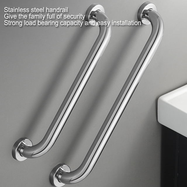 Pasamanos de baño, barra de agarre para baño, barra de agarre para baño de acero inoxidable 304, barra de seguridad para baño, apariencia llamativa Jadeshay A