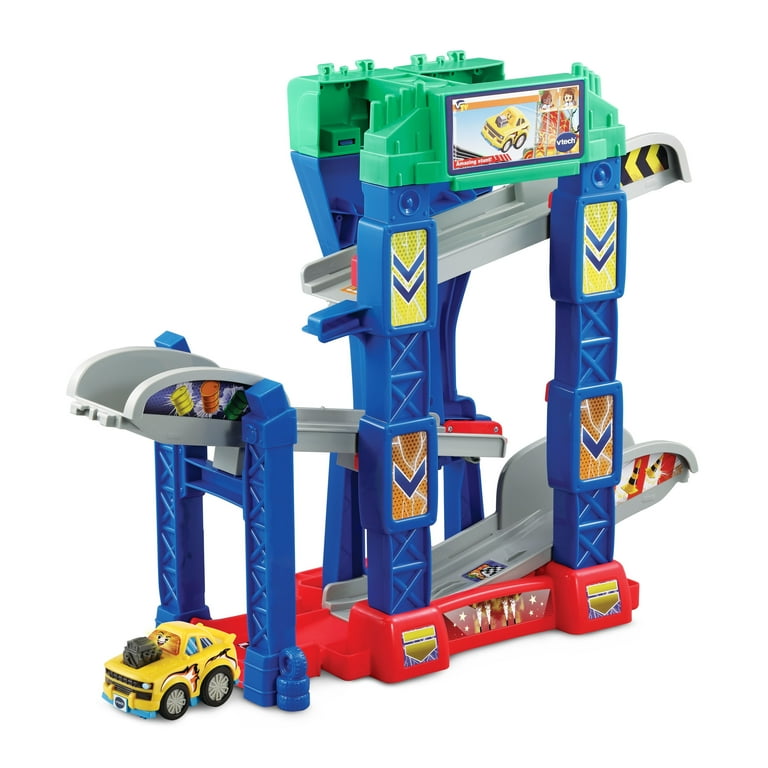 VTech Go! Go! Smart Wheels 4-in-1 Zig-Zag Raceway with Accessories