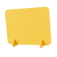 thumbnail image 3 of Panel de privacidad para escritorio independiente con patas de soporte. Separador de escritorio ligero. Amarillo, 3 of 9