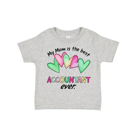 

Inktastic My Mom is the Best Accountant Ever Gift Toddler Boy or Toddler Girl T-Shirt
