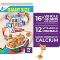 thumbnail image 3 of Cinnamon Toast Crunch Breakfast Cereal, Crispy Cinnamon Cereal, Giant Size, 27 oz, 3 of 11